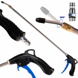 Pistol de suflat cu lance telescopica, 100 cm, Geko G03118
