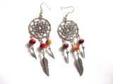 cercei Dreamcatcher cu cristale 39677