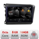 Navigatie Honda Civic 2012-2015 5960Pro-132 Android Octa Core Qualcomm 2K Qled 8+128 DTS DSP 360 4G Optical CarStore Technology
