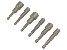Kit Capete de Șurubelniță Hexagonale 66mm 6 Bucăți
