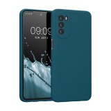 Husa Kwmobile pentru Motorola Moto G52/Moto G82, Silicon, Verde, 58542.78, Carcasa