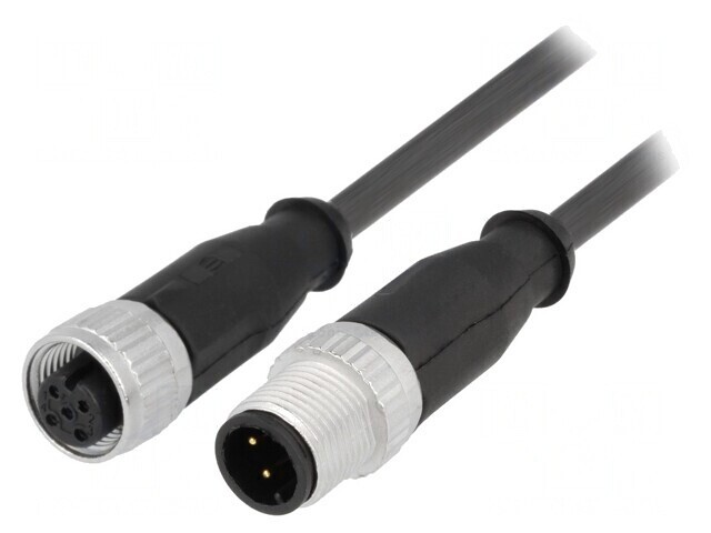 Cablu senzori/automatizări M12-M12 1.5m