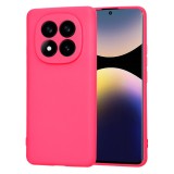 Husa silicon Xiaomi Redmi Note 14 Pro+ 5G Techsuit SoftFlex, fucsia