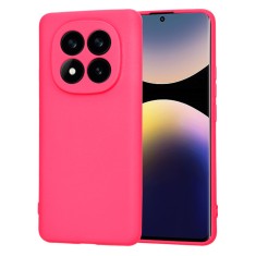 Husa silicon Xiaomi Redmi Note 14 Pro+ 5G Techsuit SoftFlex, fucsia foto