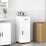VidaXL Dulap de Baie Alb foarte lucios 30 x 35 x 80 cm Lemn compozit
