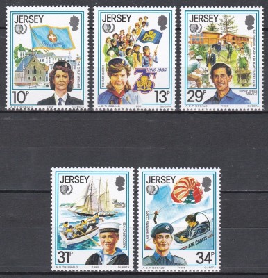 Jersey 1985 - Anul Internațional al Tineretului, MNH foto