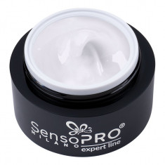 Gel Constructie Unghii Expert Line SensoPRO Milano - Milky White 50ml