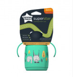 Cana Tommee Tippee Sippee cu protectie Bacshield si capac 300 ml Verde 1 buc