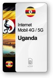 eSIM Internet Uganda, valabil 30 zile, trafic 20 GB, Standard