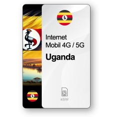 eSIM Internet Uganda, valabil 7 zile, trafic 1 GB, Standard