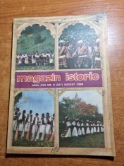 revista magazin istoric august 1988