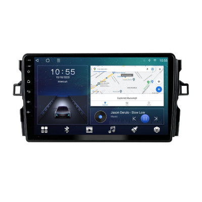 Navigatie dedicata cu Android Toyota Auris 2006 - 2012, 2GB RAM, Radio GPS Dual foto