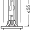 OSRAM 66250 XENARC ORIGINAL Bec, far faza lunga