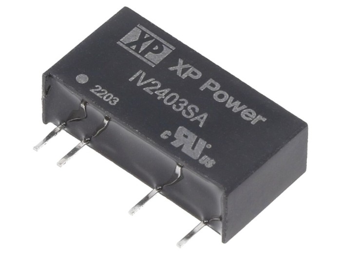 Convertor DC/DC 24V la 3.3V 1W