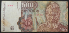 Bancnota 500 lei - ROMANIA, anul 1991 APRILIE *cod 06 B foto