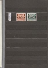 ROMANIA 1952 LP 309 JOCURILE MONDIALE DE IARNA SUPRATIPAR SERIE MNH NESTAMPILATA foto