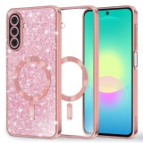 Asteroid GSM - Luxury Glitter MagSafe - Samsung Galaxy A27 5G - Rose Gold