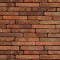 Coltar mic klinker Terca Metropolis Aula Rood, 21x4x2.3 cm