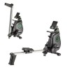 Aparat de Vaslit inSPORTline Thenar FitLine Training, Magnetic, Pliabil, 8 Niveluri, Suport Tableta/Telefon, Max 150kg