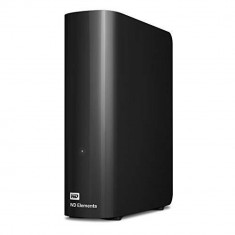 HDD extern WD, Elements, 10TB, 3.5, Black, USB 3.0, Negru foto