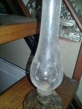 Lampa cu Petrol Lampant, Fitil Nou, Antichitate Metal/Fonta - Colectie/Decor