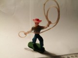 bnk jc Figurine de plastic - cowboy - 7 cm - Hong Kong