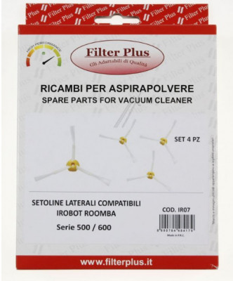 Set 4 perii aspirator iRobot Roomba , seriile 500 / 600 / 700, F60085 foto