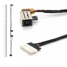 Mufa alimentare Laptop, Dell, Vostro 5568, M3FM1, 0M3FM1, DC30100YD00, BKD50_DC_CABLE, UMA, 27cm