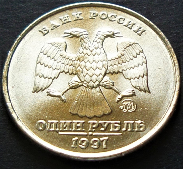 Moneda 1 RUBLA - RUSIA, anul 1997 * cod 1745 = A.UNC+