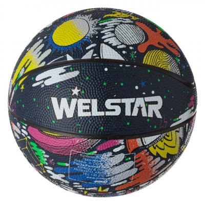 Minge Baschet Welstar, Nr.3, Multicolor, Dimensiune 17.8cm foto