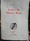 Lettres de Thomas Mann - 1937-1947