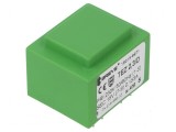 Transformator &icirc;ncapsulat 2,3VA 230VAC 15V 153mA PCB IP00