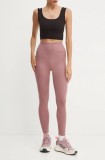 Columbia leggins sport Boundless Trek femei, culoarea roz, neted, 2033514