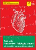 Teste-grila anatomie si fiziologie umana. Admiterea 2024 la universitatile de medicina - ART KLETT