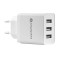 &Icirc;ncărcător AC EverActive 3xUSB 5V / 2.4A (3.4A max)