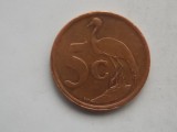 5 CENTS 2001 AFRICA DE SUD-AFRIKA DZONGA