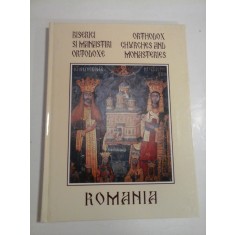 BISERICI SI MANASTIRI ORTODOXE ROMANIA * ORTHODOX CHURCHES AND MONASRERIES ROMANIA - Bucuresti / Bucharest, 1998
