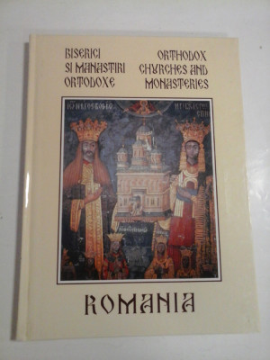 BISERICI SI MANASTIRI ORTODOXE ROMANIA * ORTHODOX CHURCHES AND MONASRERIES ROMANIA - Bucuresti / Bucharest, 1998 foto