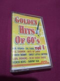 Cumpara ieftin CASETA AUDIO GOLDEN HITS OF 60 &#039;s VOL 1 RARA!! ORIGINALA