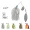 Spinnerbait Colmic Herakles Flatter Tandem 7g Killer Craw