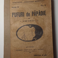 Pufuri de papadie, I Simionescu, 1919, Biblioteca Cercetasii Romaniei