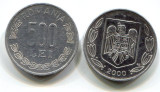 Moneda 500 lei 2000