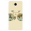 Husa silicon pentru Huawei Y5 2017, Retro Bicycle Illustration