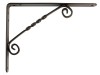 Suport raft elegant, 250 x 200 mm, negru, Fischer