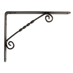 Suport raft elegant, 250 x 200 mm, negru
