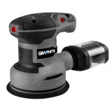 Slefuitor orbital Graphite 300W cu disc 125 mm si aspirare praf