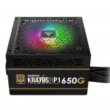 Sursa Gamdias Kratos P1 650W iluminare RGB