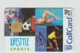 bnk card Cartele telefonice - Irlanda - Eircom - Chip Cards - Series A (Advertising Cards) - Lifestyle Sports 1997 - Col:IE-EIR-A-0043A