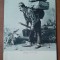 Carte Postala, hamal in Port-faix, alb negru