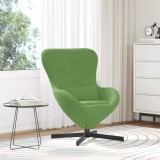 Scaun ou vidaXL Verde mătase